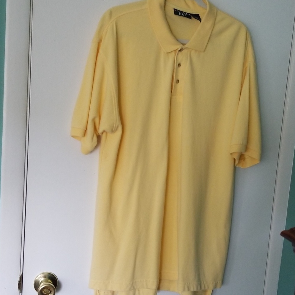 Mens knit polo